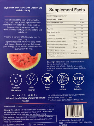The Complete Electrolyte Mix — Watermelon
